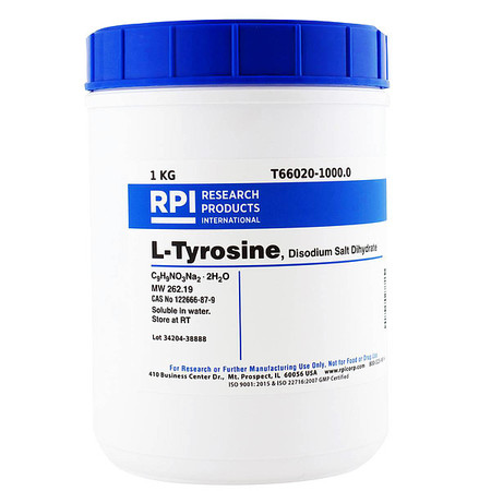 RPI L-Tyrosine, Disodium Salt Dihydrate, 1Kg T66020-1000.0