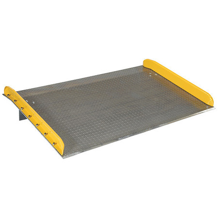 ZORO SELECT Dockboard, Aluminum, 20,000 lb, 48 x 72 In TAS-20-7248