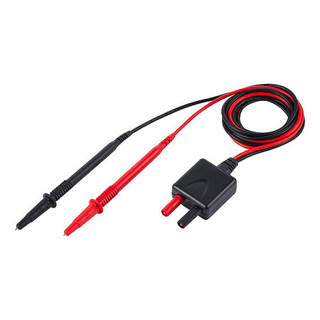 FLIR Test Leads, Black, Red, 1,500 V, 10 A TA85