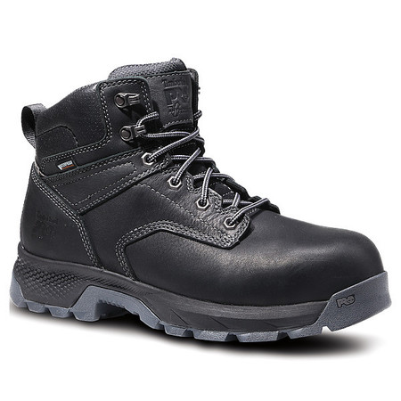 TIMBERLAND PRO 6-Inch Work Boot, W, 11 1/2, Black, PR TB0A42GN001