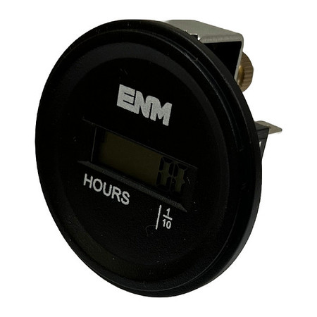 ENM Preset Hour Meter, 2.125" L, 1.4" W TB45HA