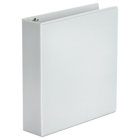 Universal One 2" Round Ring Binder, White, Number of Rings: 3 UNV20982