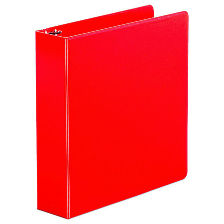 UNIVERSAL ONE 2" Round Ring Binder, Red UNV34403