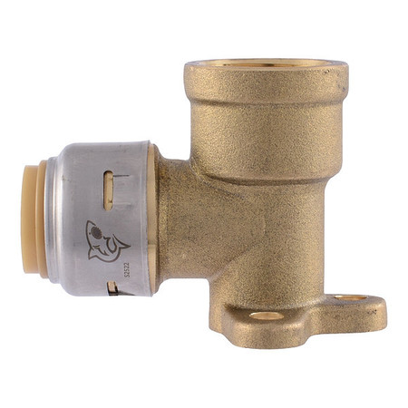 SHARKBITE MAX Adapter, Brass, Brass UR334