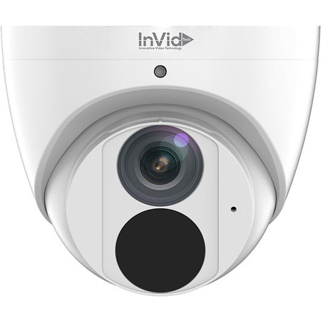 INVID TECH IP Camera, Miniature Turret, 4MP HD Res. VIS-P4TXIR28
