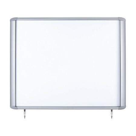 MASTERVISION Enclosed Magnetic Bulletin Board 38-5/16"W x 47"H VT380609760