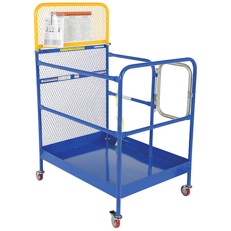 VESTIL Work Platform - Sin.gle Door WP-3648-CA