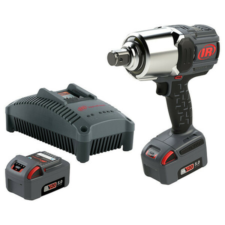 INGERSOLL-RAND Cordless Impact Wrench, 8 3/4 in L W8191-K2