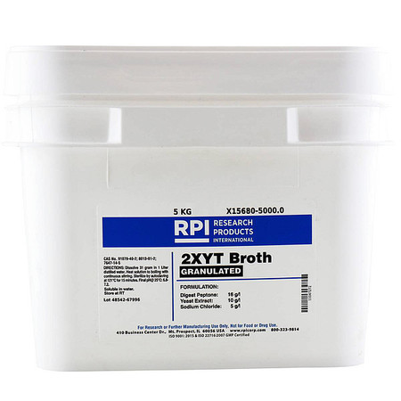 RPI 2XYT Broth, Granulated, 5kg X15680-5000.0