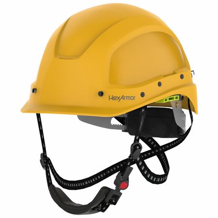 HEXARMOR Helmet Suspension Helmet, Yellow, Class C, Type 1 16-17003