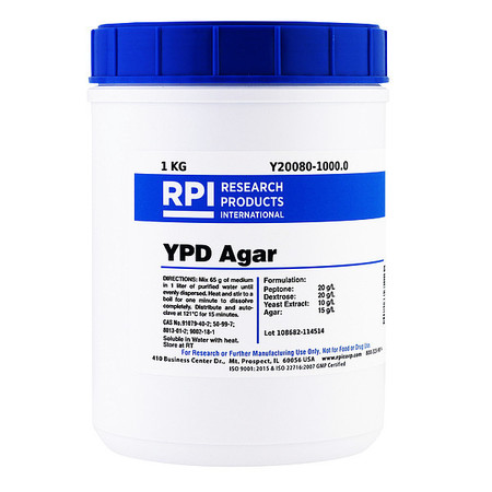 RPI YPD Agar, 1kg Y20080-1000.0