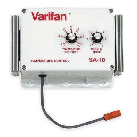 MULTIFAN Temp Var Spd Control, 10 Amp, 120/240 V VFSA-10S