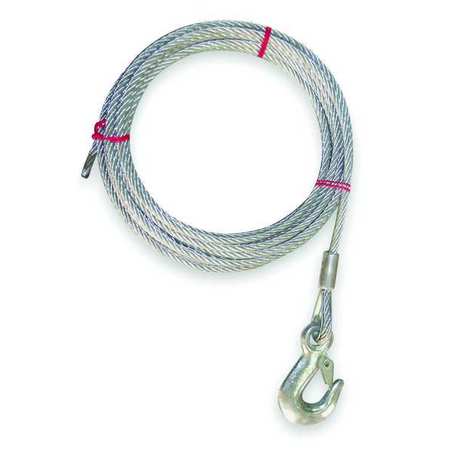 DAYTON Winch Cable, GS, 5/32 In. x 25 ft. 1DLJ1
