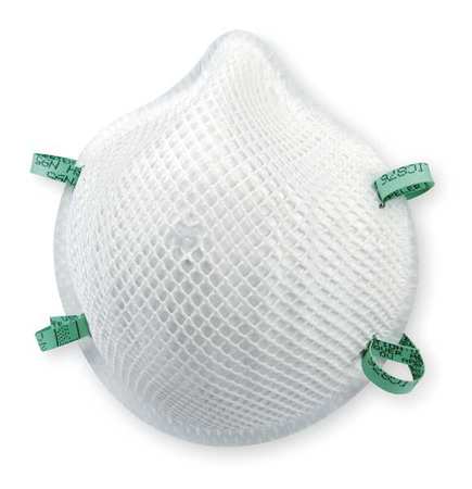 Moldex N95 Disposable Respirator, S, White, PK20 2207N95