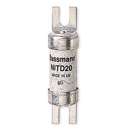 EATON BUSSMANN Ceramic Fuse, CEO Series, Fast-Acting, 40A, 550V AC, 80kA at 550V AC CEO40