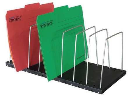 ZORO SELECT File Holder, 8 Compartments, 7-1/2 In. H 1DNP7