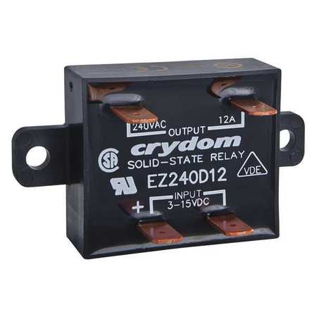 CRYDOM Solid State Relay, 3 to 15VDC, 18A EZ240D18