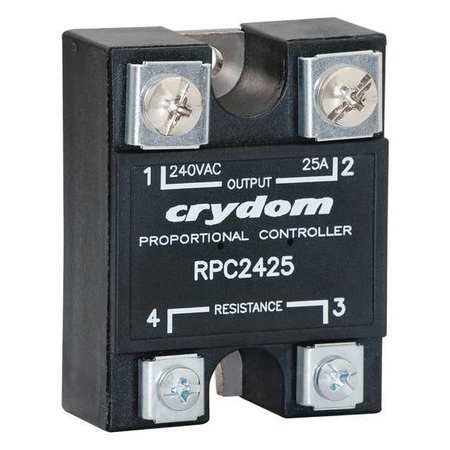 CRYDOM Proportional Controller, 25A, 120V Input RPC1225