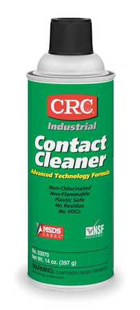 Crc CRC 14 oz. Aerosol Can, Contact Cleaner 03070
