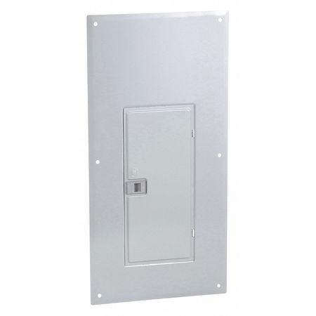 SQUARE D Load Center Cover, Flush Mount, 200 A, 31.06 in L, 15.44 in W, Non-Vented, 30 Spaces, NEMA 1 QOC30UF