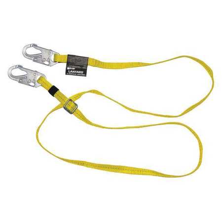 HONEYWELL MILLER Positioning Lanyard, 10 ft, Yellow 210WLS-Z7/10FTYL