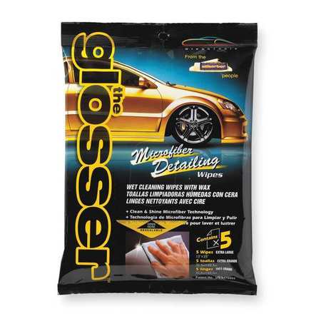 CLEAN TOOLS Detailing Wipes, White, PK5 99006M