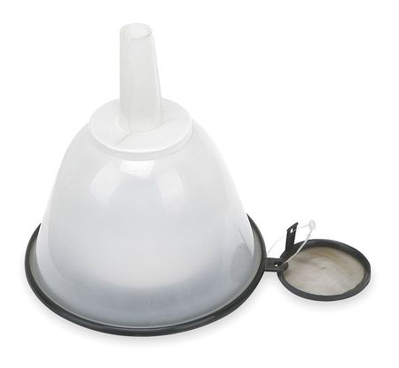 WESTWARD Utility Funnel with Screen, 5 In. Dia. 1EKF2