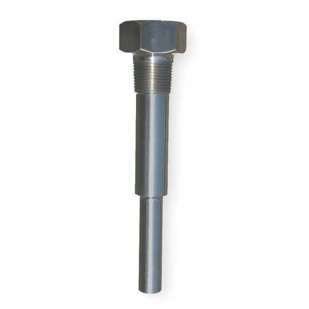 Trerice Industrial Thermowell, 304SS, 1-1/4-18 3-4F5