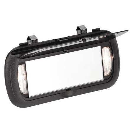 Bell Large Visor Mirror, Clip-On/Lighted 00449-8