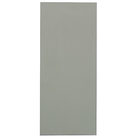 ASI GLOBAL PARTITIONS 42" x 18" Urinal Screen Toilet Partition, Solid Polymer, Gray 65-M081801-9200
