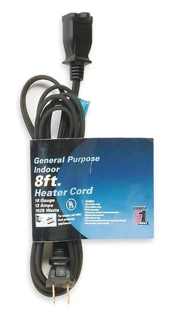 POWER FIRST 8 ft. 16/2 Extension Cord HPN 1FD75