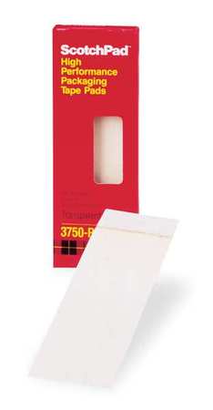 SCOTCH Packaging Tape, 0.15m L, 50.8mm W, PK40 3750P