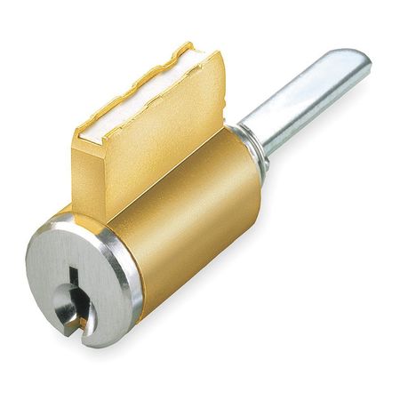 KABA ILCO Lockset Cylinder, Satin Chrome, Keyway Type Sargent(R) LA, 5 Pins 15395GA-26D-KD