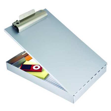 Saunders RediRite ™ 8-1/2" x 11" Redi-Rite Aluminum Storage Clipboard 1-1/2", Silver 11017