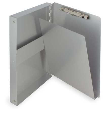 Saunders 5-2/3" x 9-1/2" Storage Clipboard 3/8", Silver 10507