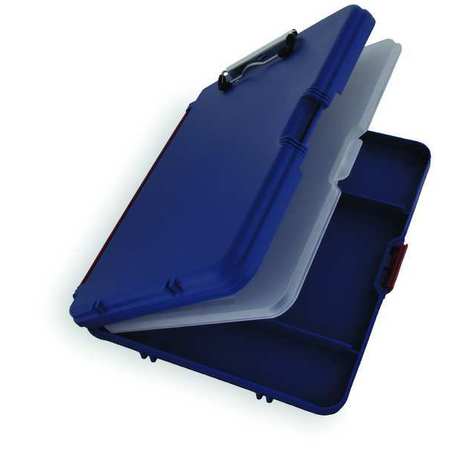 Saunders 8-1/2" x 11" PortStorage Clipboard, Blue/Red 00475