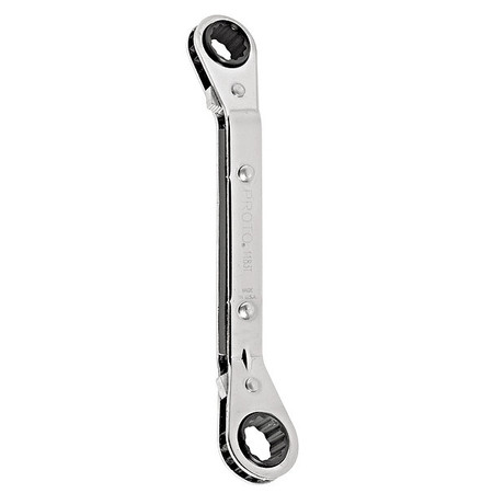 Proto Ratcheting Box Wrench, Double Box End J1183T