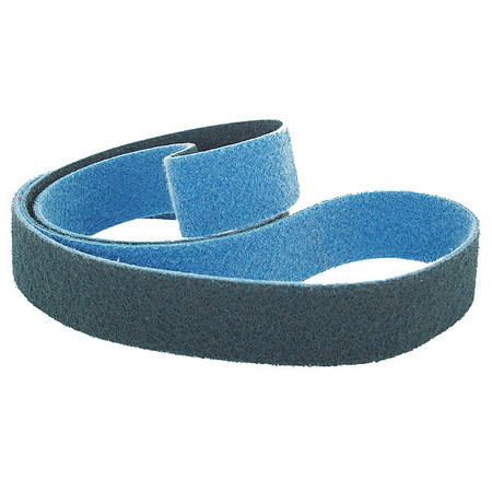 ARC ABRASIVES Sanding Belt, 3 in W, 21 in L, Non-Woven, Aluminum Oxide, Not Applicable Grit, Very Fine, Z-WEB 64030213