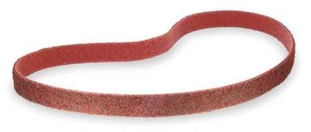 ARC ABRASIVES Sanding Belt, 3 1/2 in W, 15 1/2 in L, Non-Woven, Aluminum Oxide, Not Applicable Grit, Medium 6403501552