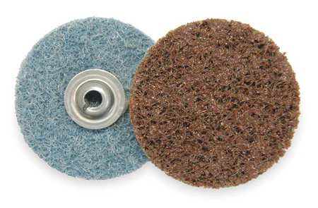ARC ABRASIVES Qk Change Condition Disc, AlO, 4in, XCrs, TS 59281CM