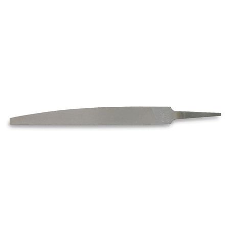Crescent Nicholson 6" Knife Double/Single Cut Bastard File with Safe Back 06804N