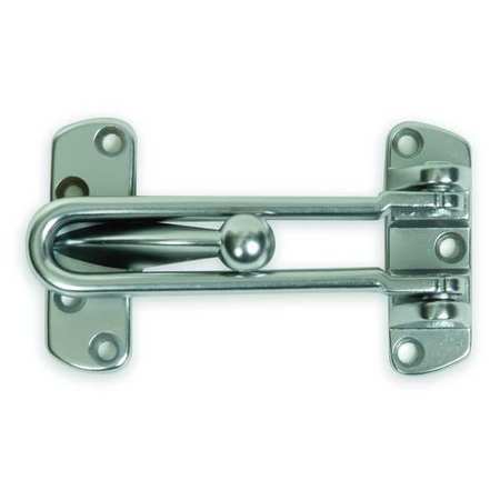 Zoro Select Door Guard, Swinging Bar, Satin Chrome 1HEX2