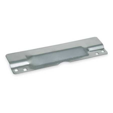 Zoro Select Door Latch Guard, Aluminum, Steel, 11"L x 3"W 1HHL8