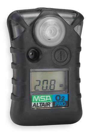 Msa Safety Single Gas Detector, Oxygen 10074137