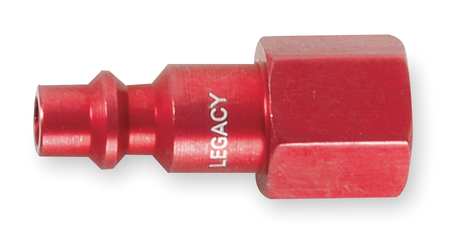 LEGACY Coupler Plug, (F)NPT, 1/4, Aluminum A73430D-BG