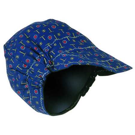 CONDOR Welding Cap, Reversible, Patterned on 1-Side and Soli 1H158