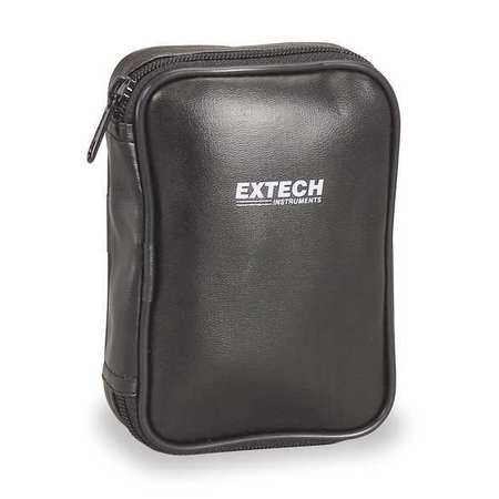EXTECH Carrying Case, 6-1/4 In. H, 1 In. D, Black 409992