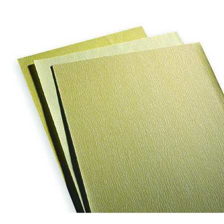 Norton Abrasives Sanding Sheet, 11x9 In, P280 G, AlO, PK100 66261131627