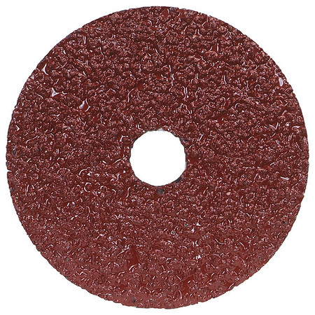 NORTON ABRASIVES Fiber Disc, 5x7/8in, 24G, PK25 66623357276