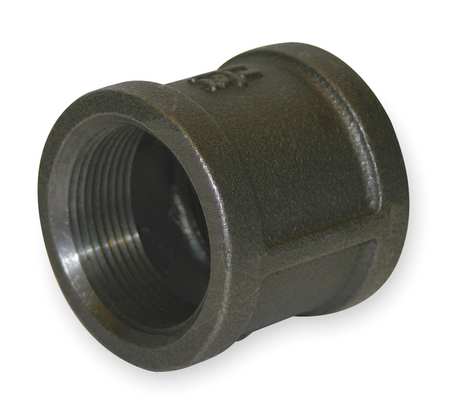Zoro Select 1-1/2" Malleable Iron Coupling Class 300 1LBY9